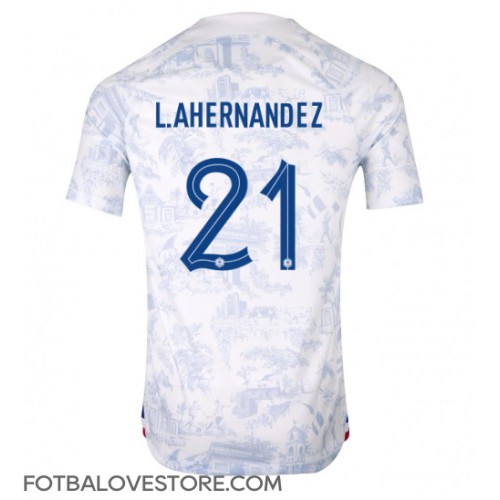 Francie Lucas Hernandez #21 Venkovní Dres MS 2022 Krátkým Rukávem